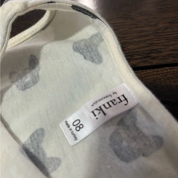 Charming Kids Dress with Boston Terrier Print - Black & White - Picture 2 of 2